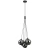 Lampa wisząca Perlos PND-54456-5A-HB-SMG - Italux