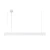 Lampa wisząca liniowaTraversi SL Suspended 114 White 4K PRD-3566-114-WH-840-PN - Italux