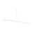 Lampa wisząca liniowa Sella HR Tube 200 White 3K PRD-D60H-200-WH-830-PN - Italux