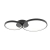 Plafon LED czarny metalowy dwupierścieniowy SPL-20452-2-BK z serii MAVER - Lampy Italux
