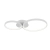 Plafon LED biały metalowy dwupierścieniowy SPL-20452-2-WH z serii MAVER - Lampy Italux