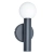 Kinkiet metalowy czarny z kulistym kloszem WL-33574-1-BK z serii FILANO - Lampy Italux