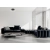 Lampa sufitowa czarna 3-punktowa ze szklanymi kloszami WL-34393-3R-BK-HBR z serii Orella - Lampy Italux