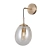 Kinkiet złoty szklany 1-punktowy WL-40825-1-GD z serii Meolo - Lampy Italux