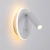 Kinkiet LED biały aluminiowy okrągły WL-53742-1-WH z serii FURLA - Lampy Italux
