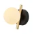 Kinkiet nowoczesny Reverso WL-5622-1-BK-W- Italux