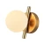 Kinkiet nowoczesny Reverso WL-5622-1-BRO-W- Italux