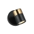 Kinkiet metalowy czarno-złoty regulowany WL-58892-1-BK-BRO z serii Elice - Lampy Italux