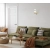 Kinkiet szklano-ceramiczny złoty LED WL-94981-1B-GD z serii Evans - Lampy Italux