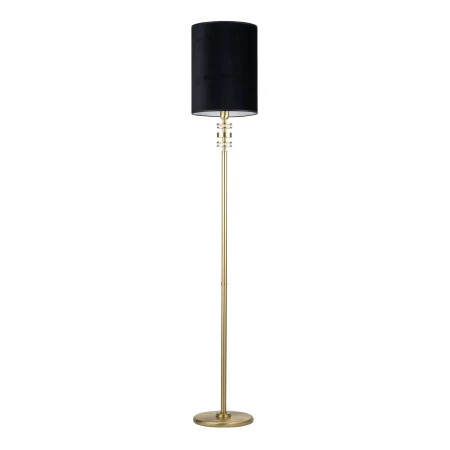 Lampa podłogowa do salonu ADRIA z materiałowym kloszem ADR-LS-1 - Kutek