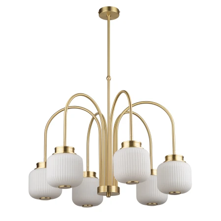 Lampa wisząca ALBA 290 z pięknym białym kloszem ALB-ZW-6 - Kutek