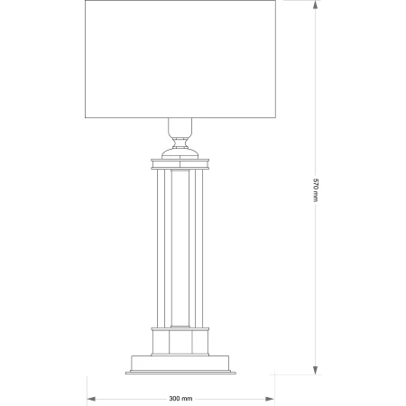 Lampa stołowa gabinetowa Decor Abażur DEC-LG-1(/A)  - Kutek