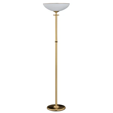 Duża podłogowa lampa klasyczna z kloszem szklanym Decor DEC-LS-1 - Kutek