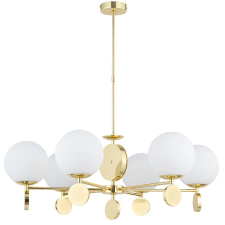 Lampa wisząca kulista na 6 kloszy Dimaro DIM-ZW-6- Kutek