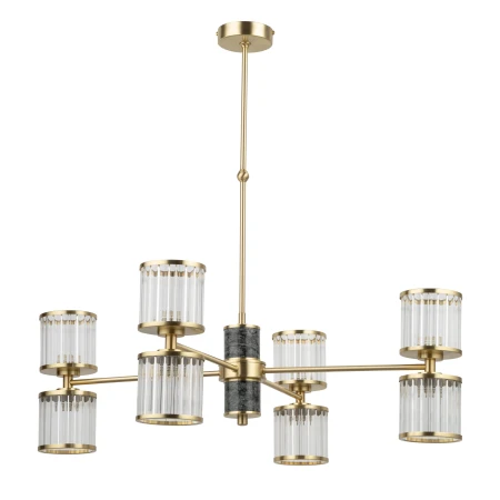 Lampa wisząca do salonu ERBA z designerskim kloszem ERB-ZW-4 - Kutek