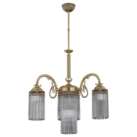 Żyrandol lampa klasyczna mosiężna FIORE FIO-ZW-3+1() - Kutek