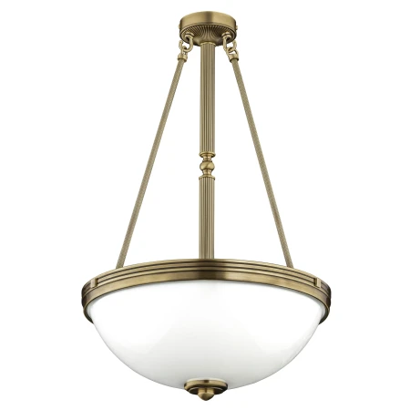 Lampa wisząca klasyczna patyna+biały SORRENTO SOR-ZWD-1(P) - Kutek
