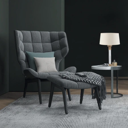 Elegancka lampa gabinetowa stołowa VERA z abażurem VER-LG-1(/A) - Kutek
