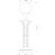 Designerska lampa stołowa BARI z białym mlecznym kloszem BAR-LG-1 - Kutek
