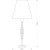 Elegancka lampka nocna do sypialni abażur Fellino FEL-LG-1(/A)  - Kutek