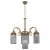 Żyrandol lampa klasyczna mosiężna FIORE FIO-ZW-3+1() - Kutek