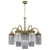 Żyrandol lampa klasyczna mosiężna FIORE FIO-ZW-6+1() - Kutek