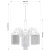 Żyrandol lampa klasyczna mosiężna FIORE FIO-ZW-6+1() - Kutek