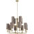 Żyrandol lampa wisząca Genova GEN-ZW-8+4(/A) - Kutek