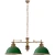 Lampa bilardowa 2xE27 LIDO biała lub zielona patyna LID-ZW-2 - Kutek