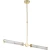 Lampa wisząca stylowa do z ryflowanymi kloszami OREZZO ORE-ZW-2 - Kutek