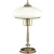 Lampa stołowa SAN MARINO z szklanym kloszem SAN-LG-1()CR - Kutek
