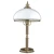 Lampa stołowa SORRENTO z szklanym kloszem SOR-LGR-1(P) - Kutek