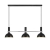 Lampa loft wisząca LARRY pendant 3L black/brass 106855 - Markslojd