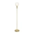 Lampa podłogowa MINNA floor bru.brass/white 106867 - Markslojd