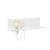 Kinkiet nowoczesny MULTI Wall 1L White 106969 - Markslojd