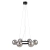Lampa wisząca nowoczesna CIRCLE Black/Smoke 108051 - Markslojd