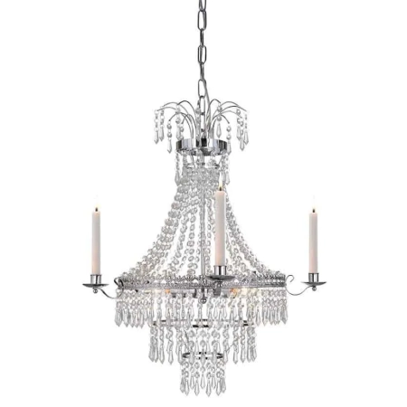 Żyrandol kryształ MARIELUND 3L Chrom/Mc 105156 - Markslojd