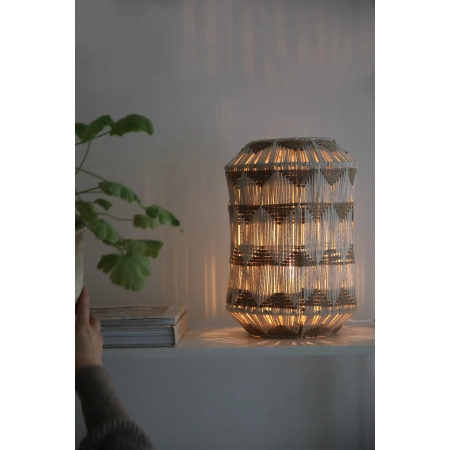 Lampa stołowa ANO 1L Beige/Nougat 108825 - Markslojd