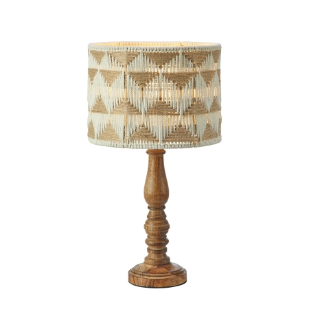 Lampa stołowa ANO 1L 45cm Beige/Nougat/Brown 108826 - Markslojd