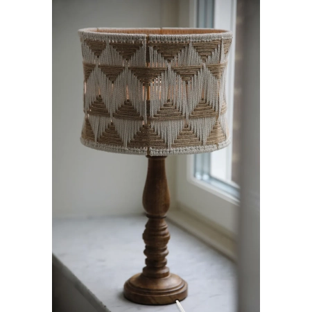 Lampa stołowa ANO 1L 45cm Beige/Nougat/Brown 108826 - Markslojd