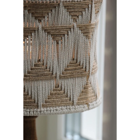 Lampa stołowa ANO 1L 45cm Beige/Nougat/Brown 108826 - Markslojd