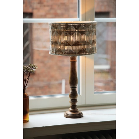 Lampa stołowa ANO 1L 62,5cm Beige/Nougat/Brown 108827 - Markslojd
