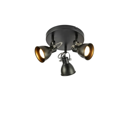 Plafon MION 3L Matt Black 108847 - Markslojd