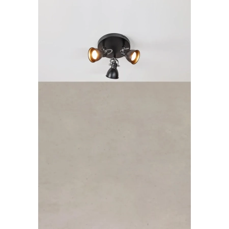 Plafon MION 3L Matt Black 108847 - Markslojd