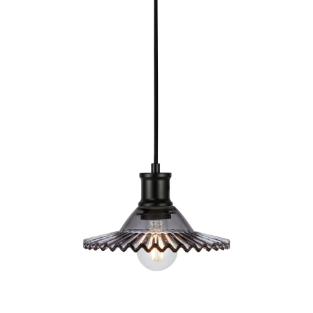 Lampa wisząca NOVIA 1L Black/Smoke 108854 - Markslojd