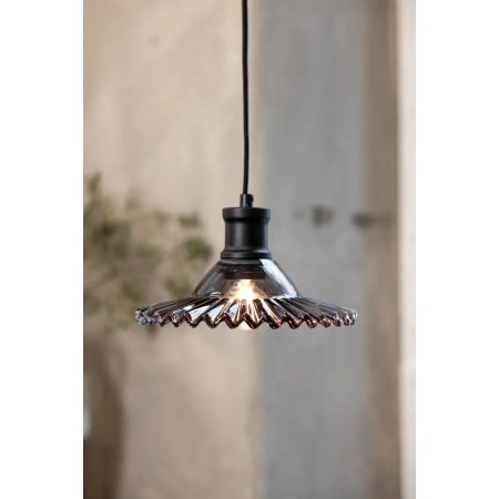 Lampa wisząca NOVIA 1L Black/Smoke 108854 - Markslojd