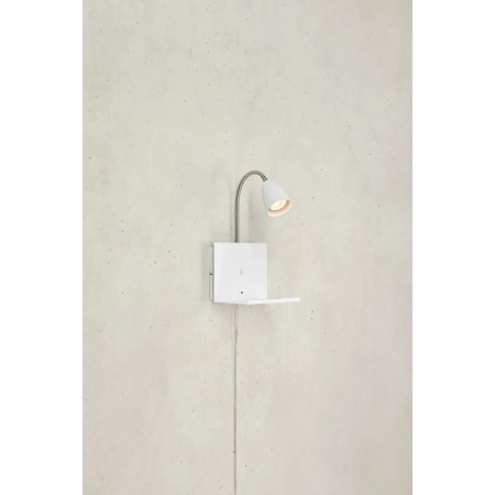 Kinkiet CUARTO 1L White 108856 - Markslojd