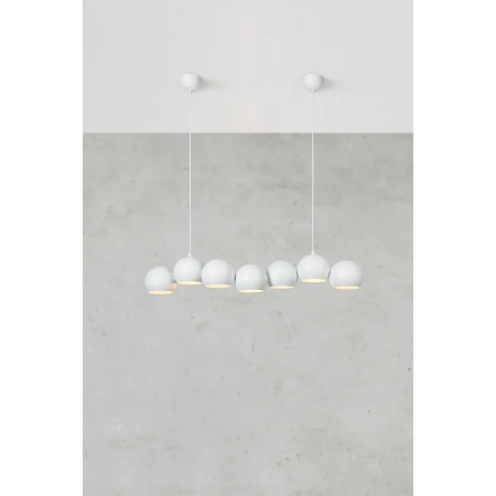 Lampa wisząca CUPOLO 7L Sand White 108859 - Markslojd