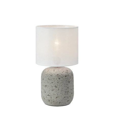 Lampa stołowa MONTAGNA 1L 32cm Grey/Offwhite 108861 - Markslojd