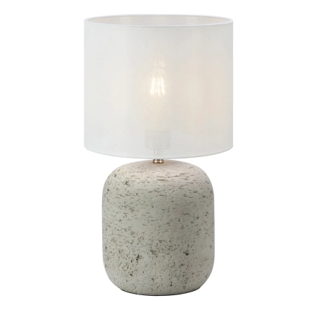 Lampa stołowa MONTAGNA 1L 45cm Grey/Offwhite 108862 - Markslojd